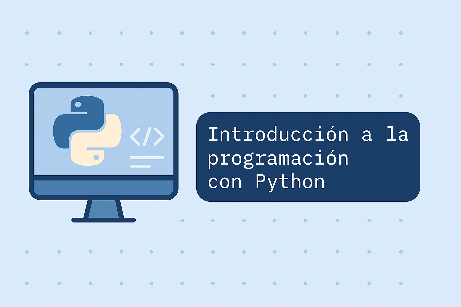 Introducción a la programación con Python 